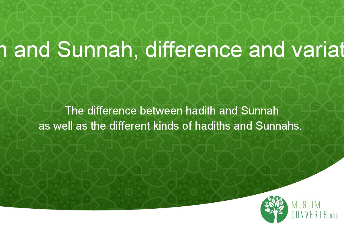 hadith-and-sunnah-difference-and-variations