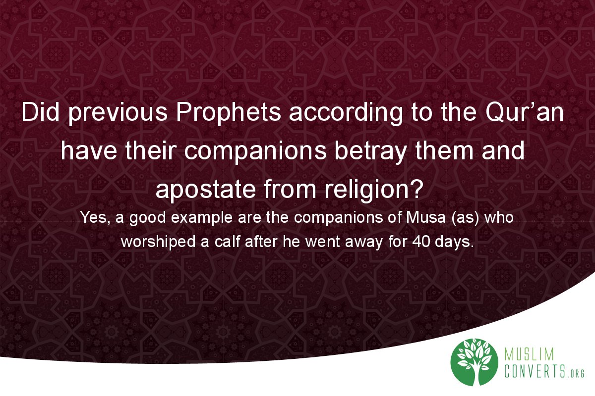 did-previous-prophets-according-to-the-qur-an-have-their-companions-betray-them-and-apostate-from-religion